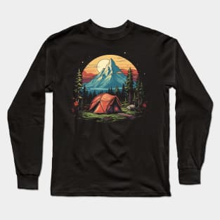 Funny Camping Hiking Lover Long Sleeve T-Shirt